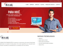Tablet Screenshot of bilink.com.br